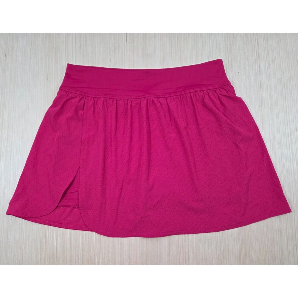 Travis Mathew Women's L Persian Red Tennis Golf Shifting Sands Skort 1LG088 NEW